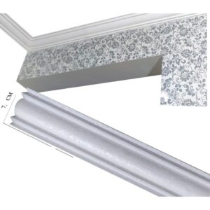 Moldura de isopor teto 30 MTS MC4 Forro Sanca EPS