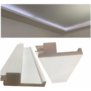 Sanca Tabicado 10 Moldura Teto Forro Aberta Led