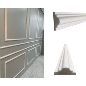 Roda Meio - Boiserie de Isopor - kit 25Metros .
