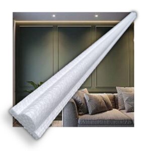 Boiserie de Isopor Rodameio Friso Decoração 40 Metros