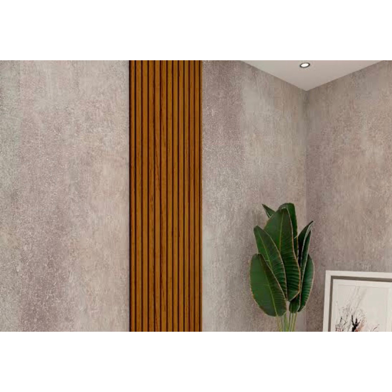 3 placas painel ripado isopor parede ambiente quarto sala - Imagem 6