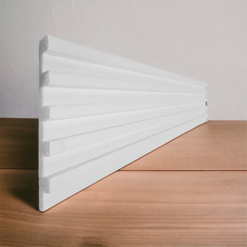 Painel Ripado de isopor 1 Metro Lambril - Imagem 2