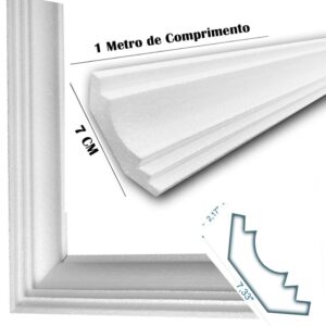 Sanca Isopor 14 Metros Moldura de Teto Isopor