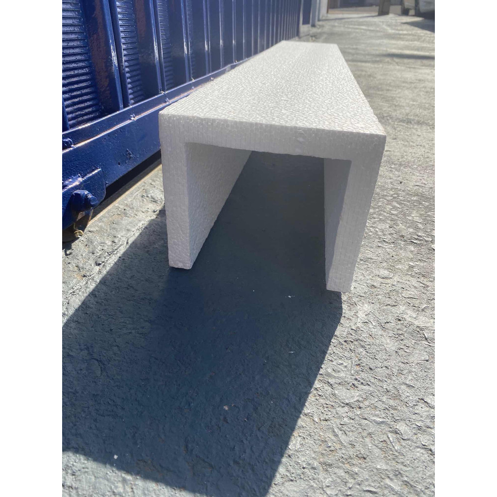 Acabamento Moldura Isopor Esconder Cano Calhas 11x11 / 1 Mt - Imagem 6