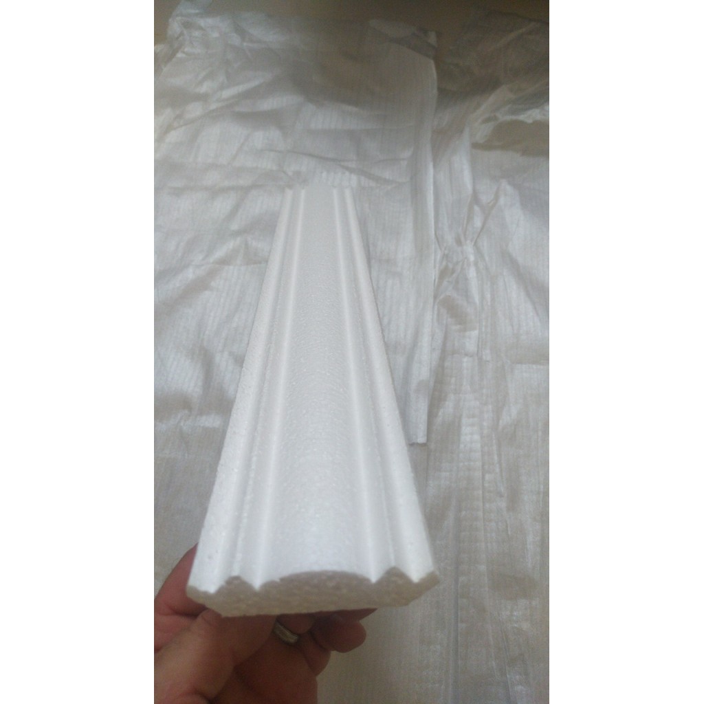 Moldura de isopor teto 30 MTS MC4 Forro Sanca EPS - Imagem 2