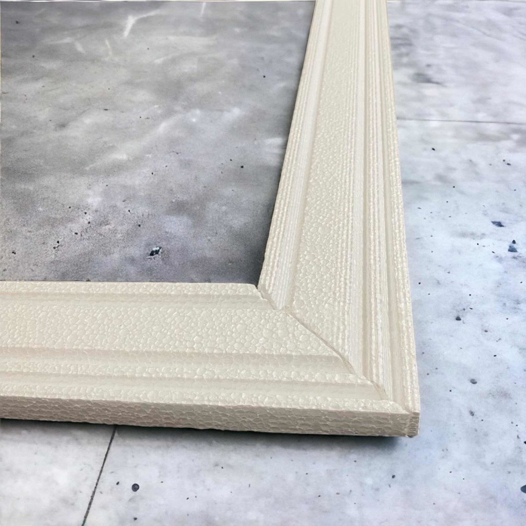 Moldura Guarnição P/ Porta E Janela Isopor Kit 15 Mts 8cm largura - Imagem 8