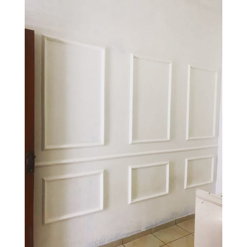 RodaMeio Boiserie isopor 90 Mt roda meio coração - Imagem 2