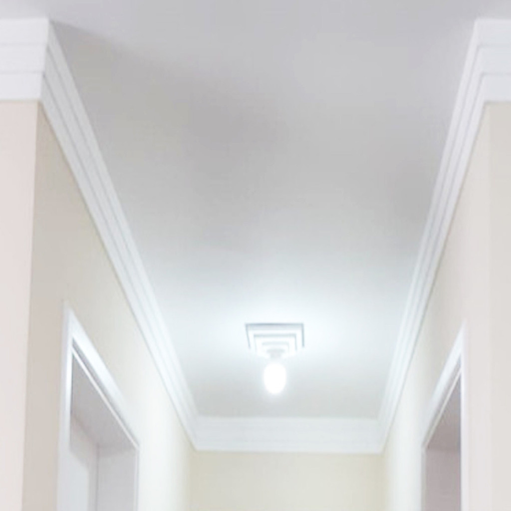 Cortineiro de Isopor 8 MT Sanca Roda Teto Moldura - Imagem 6